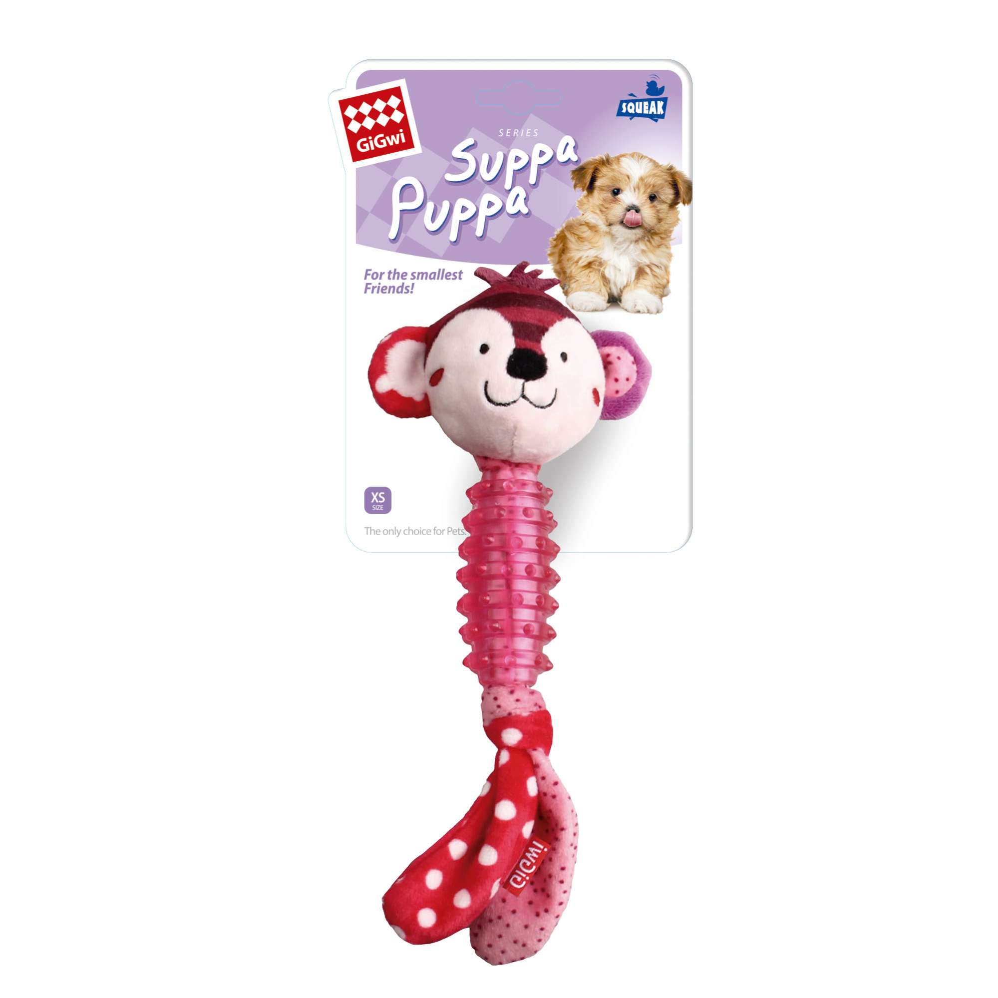 Juguete peluche + tpr mono GiGwi 8009