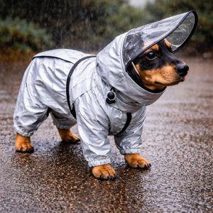 Ropa pilot lluvia gris XS R-53