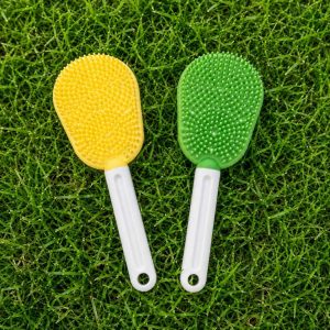 Peine silicona verde BABY-345