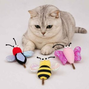 Juguete gato insectos KP-338