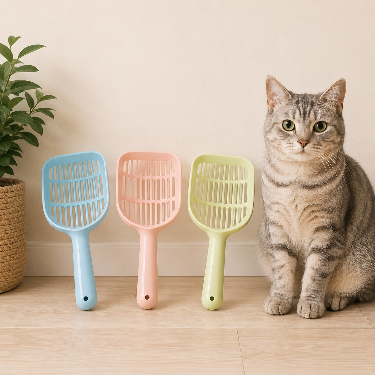 Pala plastico gato BA-2318