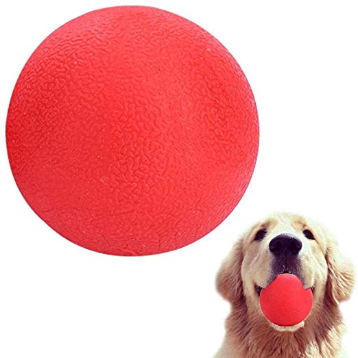 Juguete pelota maciza roja 6 cm ABT-553