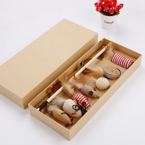Juguete gato set x 7 en caja BA-457