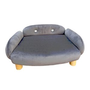 Sofa mascota rectangular con bijou BA-1646