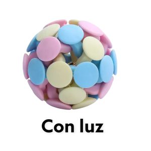 Juguete pelota atomo con luz GRANDE BA-892