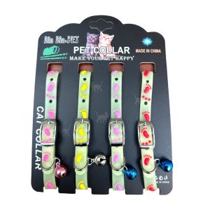 Collar x 4 silicona transparente ew-477