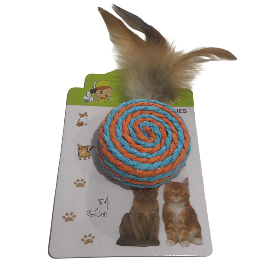 Juguete gato disco sisal