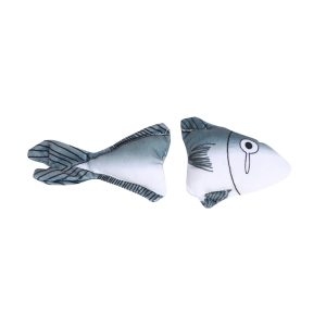 Juguete gato pescado peluche KP-170