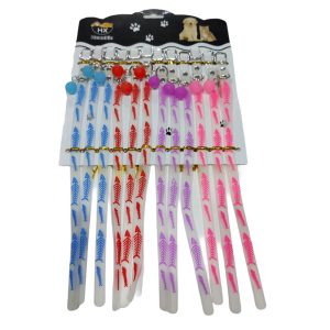Collares x 12 silicona transparente HX-063