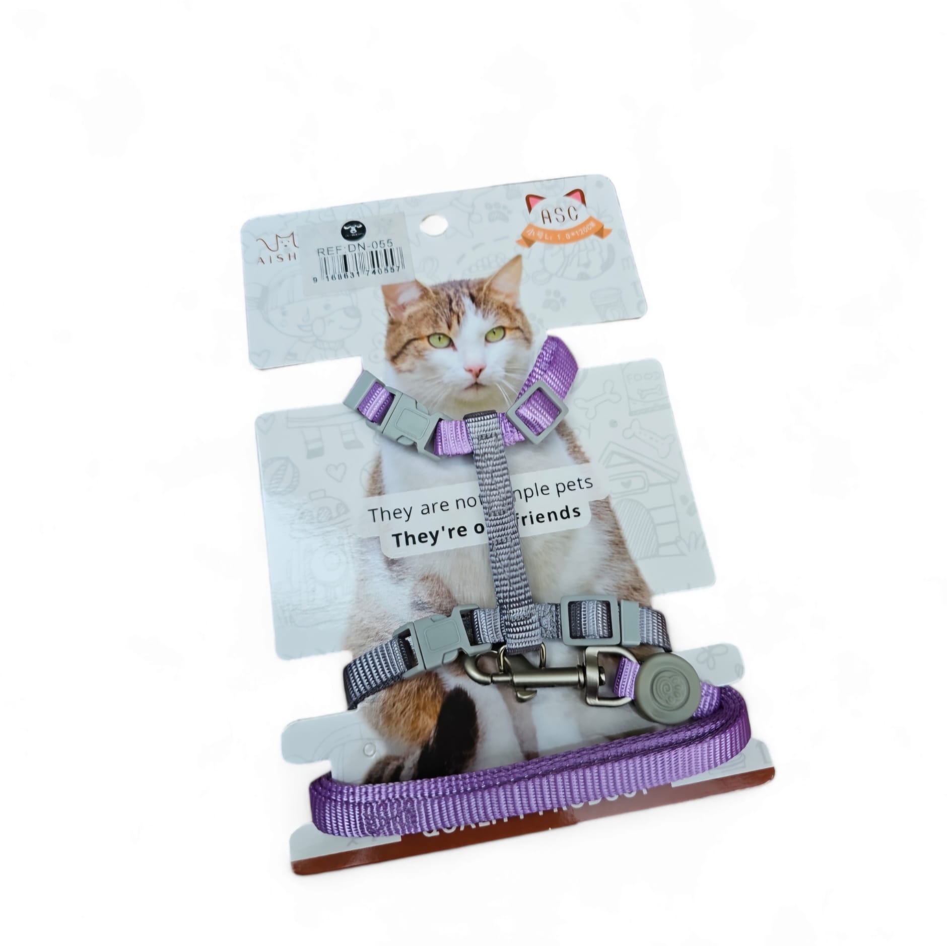 Pretal gato pastel GRANDE DN-056