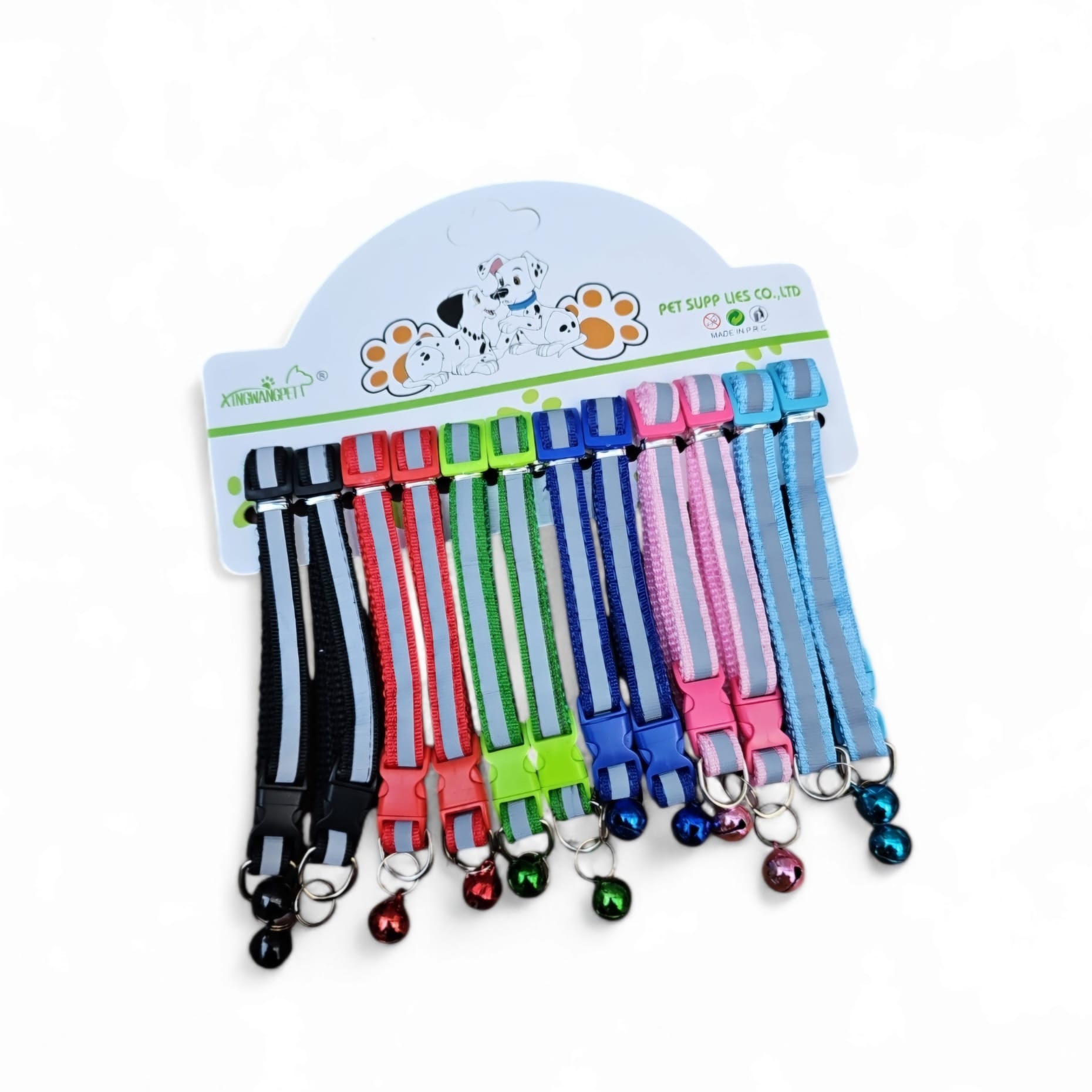 Collar x 12 gato reflectivo CE-033