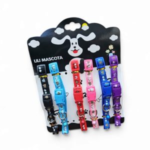 Collar x 6 con cascabel BA-131
