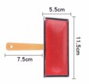 Peine cardina mango madera HTR001L