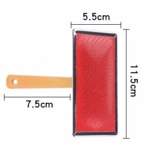 Peine cardina mango madera HTR001L