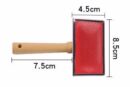 Peine cardina mango madera HTR001M