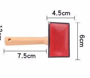 Peine cardina mango madera HTR001S