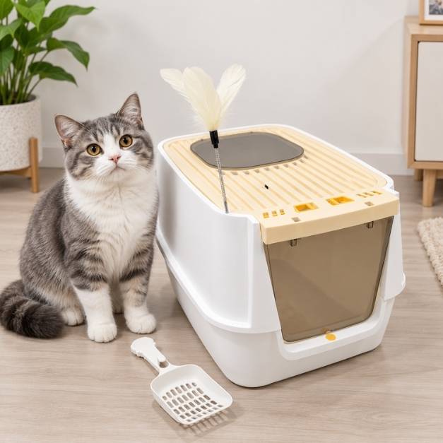 Bano cerrado gato CE-387 (5pcs)