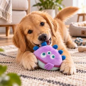 Juguete peluche movimiento+sonido 3 ojos R161 (F1DO1)