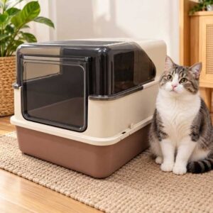 Bano gato transparente CE-392